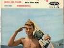 JOHNNY HALLYDAY Chante les filles 1961 RARE EP Vogue 7 878 Centreur languette