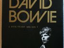 David Bowie FIVE YEARS Mint 1969-1973 VINYL Box Set 10 LPs Book ZIGGY Stardust