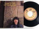 George Harrison with Paul and Ringo / All Those Years Ago / 1981 45 w PS / Mint