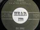 Obscure 50s NOLA LA Hillbilly 45 FRED ARMAND Blue Sunday / You're SPARTA hear