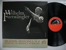 BRAHMS Sinfonia N.4 Furtwängler Berlin Phil. LP 1961 Italy HMV QALP 10262 EX