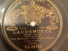 ALESSANDRO MORESCHI (Last CASTRATO) sings Laudamus Te - G&T Roma 1902