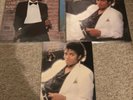 MICHAEL JACKSON OFF THE WALL AND THRILLER VINYL LPS WITH EZ PLAY THRILLER MUSIC