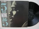 Thelonious Monk -5 by 5 - Vintage Riverside Japan - Excellent