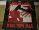 Metallica Kill 'Em All Vinyl UK 1st Press MFN 7 1983