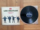LES BEATLES HELP OSX 230 BLUE LABEL ODEON ORIGINAL FRANCE LP EXC+