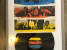 The Police autographed Synchronicity record framed