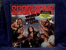 SCORPIONS VERY RARE SEALED 2LP WORLD WIDE LIVE 1985 USA 1ST PRESS W/HYPE STICKER