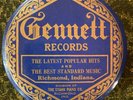 Vintage  record duster brush  GENNETT  RECORDS  circa 1924  78 rpm