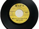 Mike Hanks Del-Fi's DOOWOP POPCORN 45 When True Love Comes / The Hawk MAH's HEAR