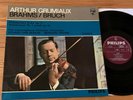 SAL 3526 *BRAHMS & BRUCH - VIOLIN CONCERTOS  *Philips 1st  **ARTHUR GRUMIAUX +++