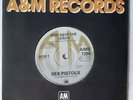 Very Rare Mint SEX PISTOLS - GOD SAVE THE QUEEN A&M PUNK 
