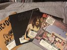 4 AC/DC Promo LP’s - EX - DIRTY DEEDS, HIGHWAY TO HELL, BACK IN BLACK, FTATR