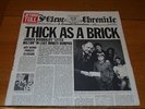 JETHRO TULL - Thick As A Brick - 1972 UK first press Vinyl LP -  A 3U / B 2U