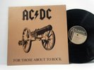AC/DC LP For Those About To Rock we Salute You 1981   Atlantic  vinyl