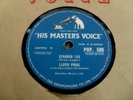 LLOYD PRICE: STAGGER LEE 1959 HMV 78RPM EX- RARE HARD TO FIND