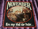 NOVEMBER / En Ny Tid Är Här ORIG SWEDEN 1st PRESS LP 1970 HEAVY HARD PSYCH ROCK