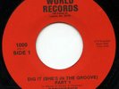HEAR - Rare Funk 45 - Optimistics - Dig It (She's In The Groove) - World # 1000