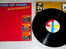 GANG OF FOUR - ENTERTAINMENT  - RARE 1979 UK 12 TRACK 1ST PRESS LP VG+/VG+