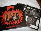 NOS Pantera – Power Metal LP 1988 Metal Magic Records, 1988 w/ Fan Club insert