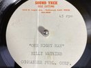 Monster Unknown Northern Soul 45 / Acetate / Billy Watkins / One Night Man Hear