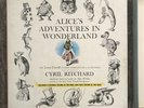 Alice's Adventures in Wonderland Cyril Ritchard Riverside SDP 22  4 LP & Book