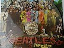 Beatles Sgt Peppers Club Band  Lonely Hearts Vinyl Record LP VG Picture Disc