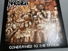 Condemned to the System by Nausea Grey Multi Colored Vinyl Mint Terrorizer D.R.I
