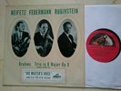 10inch Brahms Trio En B Majeur Op 8 Heifetz/Feuermann/Rubinstein UK Hmv LP
