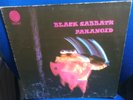 BLACK SABBATH paranoid 1973 UK VERTIGO SPACESHIP RE VINYL RECORD w/GERMAN SLEEVE