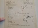 Black Sabbath Never say die Warner LP USA Test Press Signed Ward Butler rare