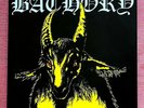 BATHORY  yellow goat LP Darkthrone Mayhem Exodus Venom Slayer Morbid Angel Death