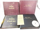 Holy Bible KJV 1953 Complete New Testament 16 RPM Audio Book & The Book Psalms
