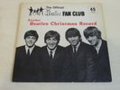 THE BEATLES - Another Beatles Christmas Record - Rare Flexi 1964 (LYN757) - EX