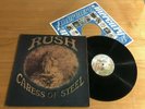 RUSH...CARESS OF STEEL.. RARE USA FIRST ISSUE ALBUM ..MERCURY..SRM 1 1046