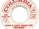 THE FOUR EVERS - You Belong to Me / Such a Good Night For Dreaming Promo 45 VG+