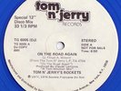 Rockets - On The Road Again - Tom N' Jerry Records - TG 6005 (DJ) - 12