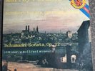 MURRAY PERAHIA Schubert Schumann Sonata, VG+, Vinyl LP 1988 M44569