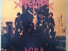 Sarcofago: I.N.R.I. Top Rarität  Vinyl und Inlay top, Cover Gebrauchsspuren