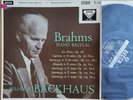 Very Rare Backhaus Brahms Piano Recital LP Decca SXL 2222 UK ED1