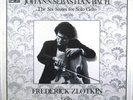 3 LP BOX MHS-834469 1981 JS Bach FREDERICK ZLOTKIN Solo Cello Suites MASTERDISK
