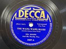 SOL HOOPII - HULA BLUES / THE WANG WANG BLUES on DECCA 78 RPM 2487 EX- VG++