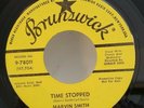Marvin Smith TIME STOPPED (NORTHERN SOUL PROMO 45) #78011 PLAYS VG++ NO NOISE