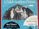 Mickey Mouse Club A CHILD'S GARDEN of VERSES 1st DISNEYLAND Record Ever WDL-1001