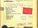 Stephen Stills Just Roll Tape April 26 1968 Rhino Records  R1 510892 180 G New