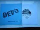 DEVO MECHANICAL MAN RARE ORIGINAL 1978 1st Press Blue Sleeve UK 7
