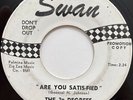 3 DEGREES Are You Satisfied/Love of My Life GIRL GROUP NORTHERN SOUL DJ 45 *hear
