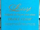 LISZT COMPLETE PIANO WORKS VOL. 3 FRANCE CLIDAT 4Lps Box ED1 VEGA STEREO NM+