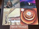 Stevie Wonder, 5x Vinyl Record Lot. Innervisions, Key of life, Talking book