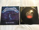 Metallica Ride the Lightning Vinyl LP *1984 Original Pressing*